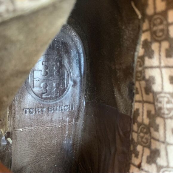 Tory Burch Teresa Leather riding Boots Size 6.5 - Picture 10 of 11